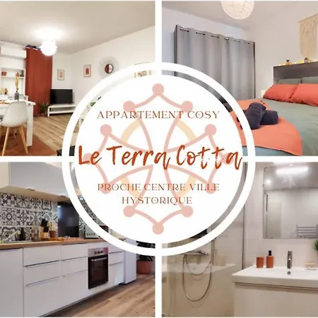Appartement Le Terra Cotta - Proche Hyper Centre Montauban