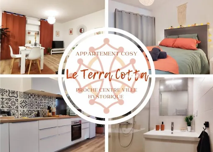 Apartment Le Terra Cotta - Proche Hyper Centre Montauban